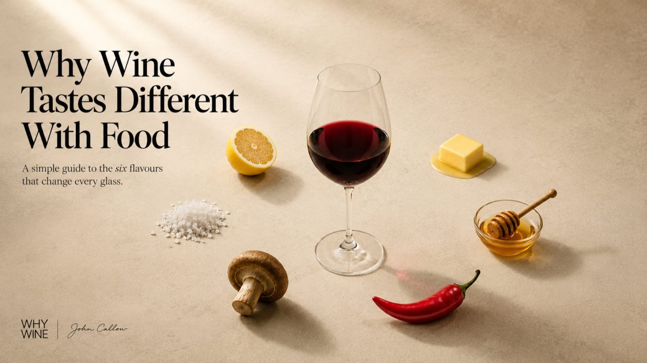 Why Wine Tastes Different With Food